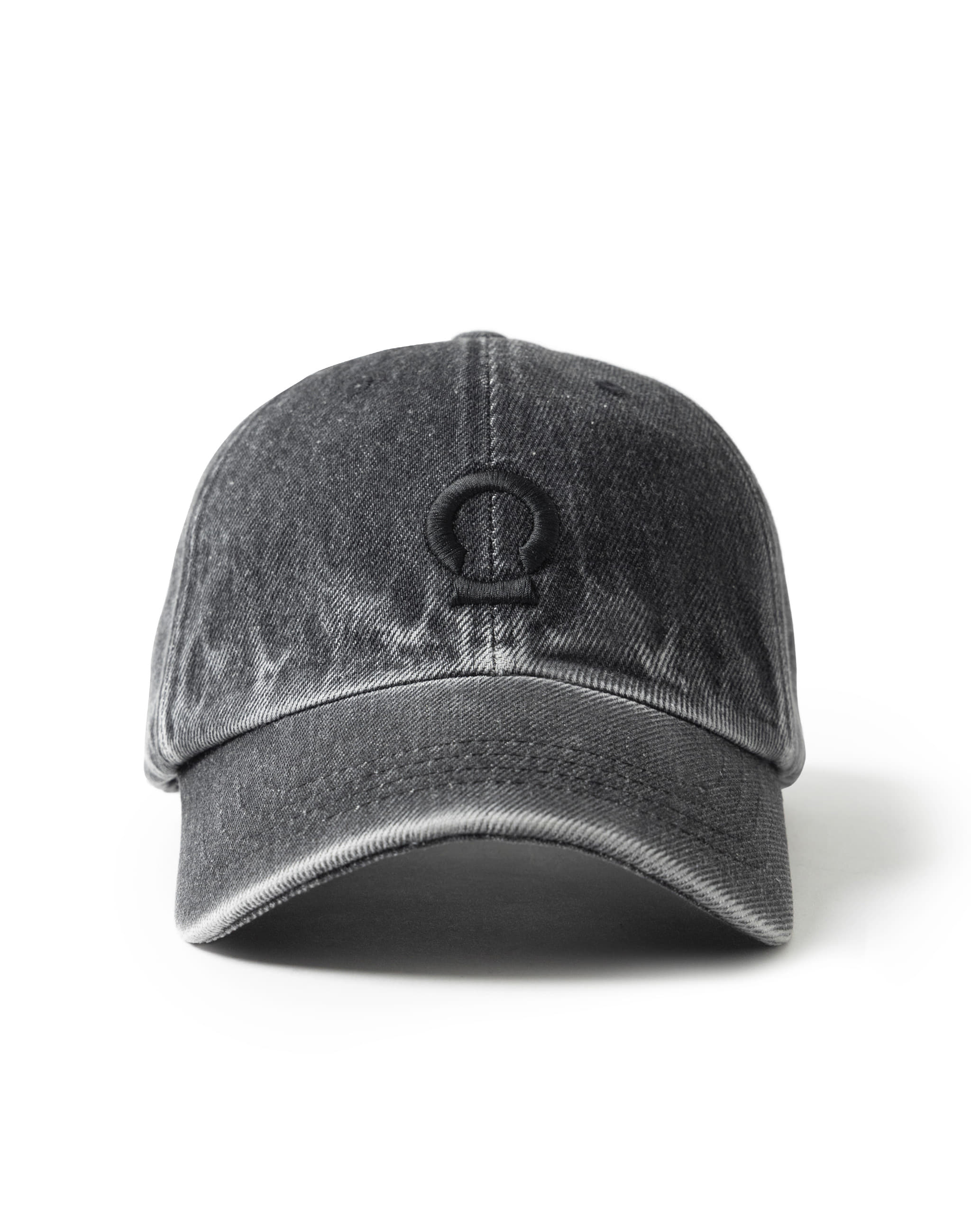 Symbol Logo Baseball Cap (Denim)-Stone Black