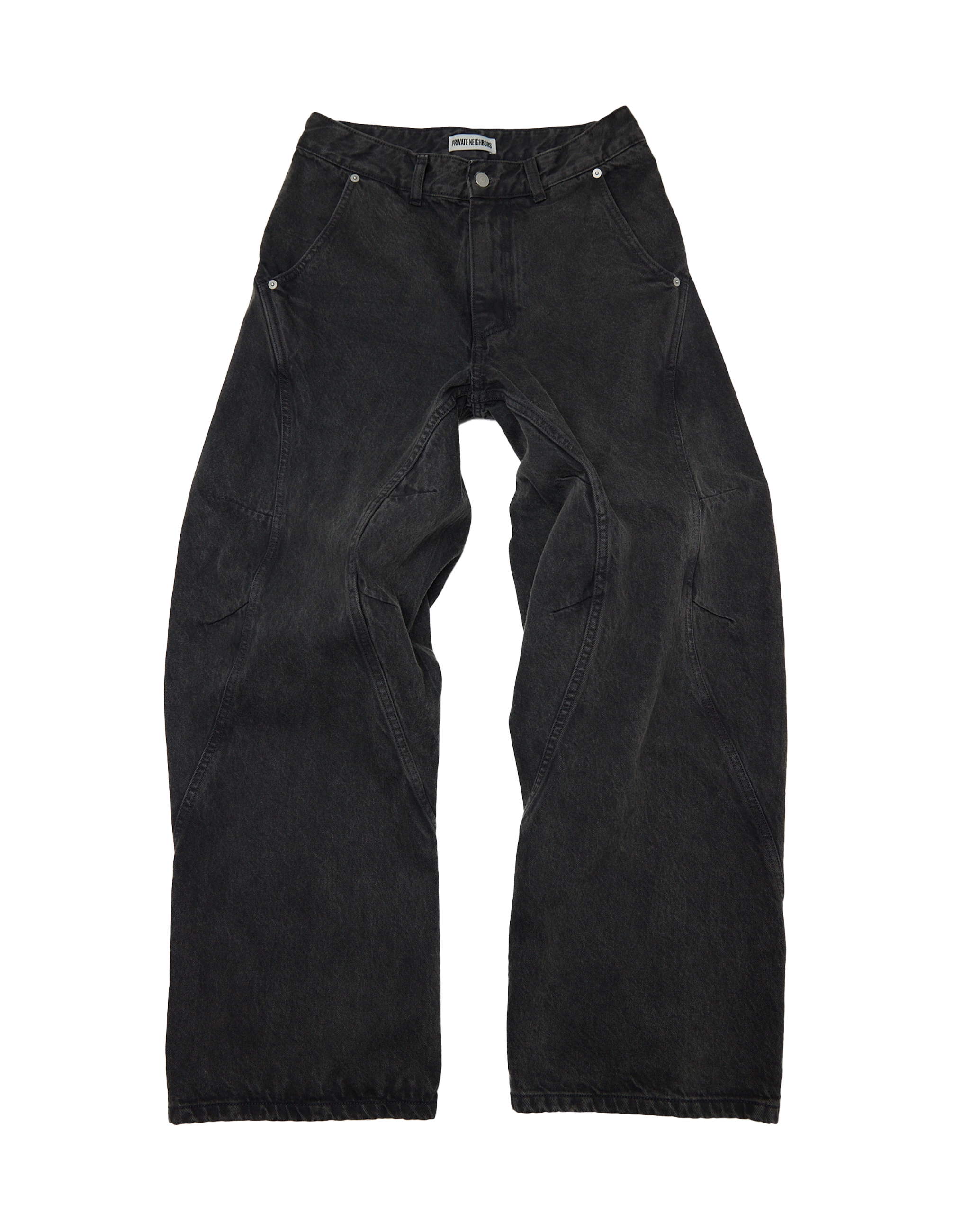 Engineered Jeans(Garment Dyed)-Concrete